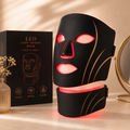 7 Color LED Face Neck Mask Wireless Silicone Red Light Facial Beauty Device Protable Skin Care Tool for Skin Rejuvenation